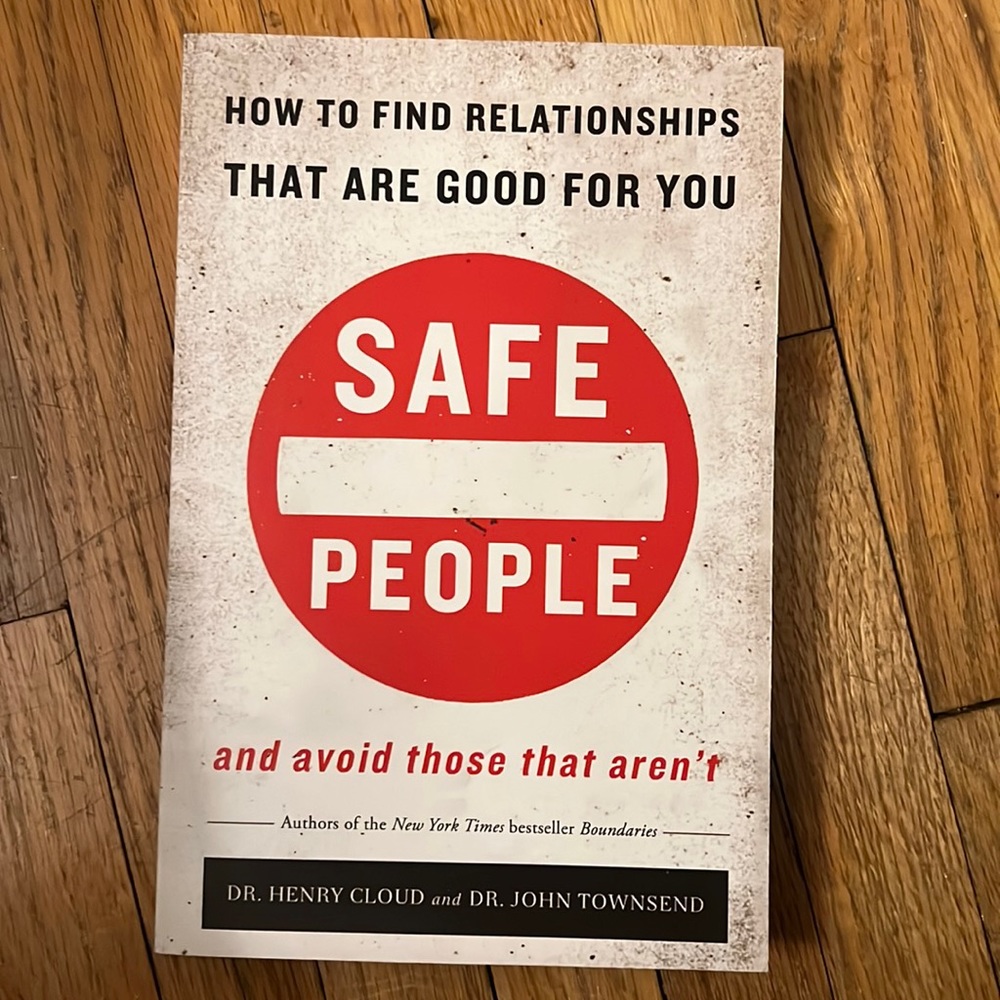 “ safe people” book new
